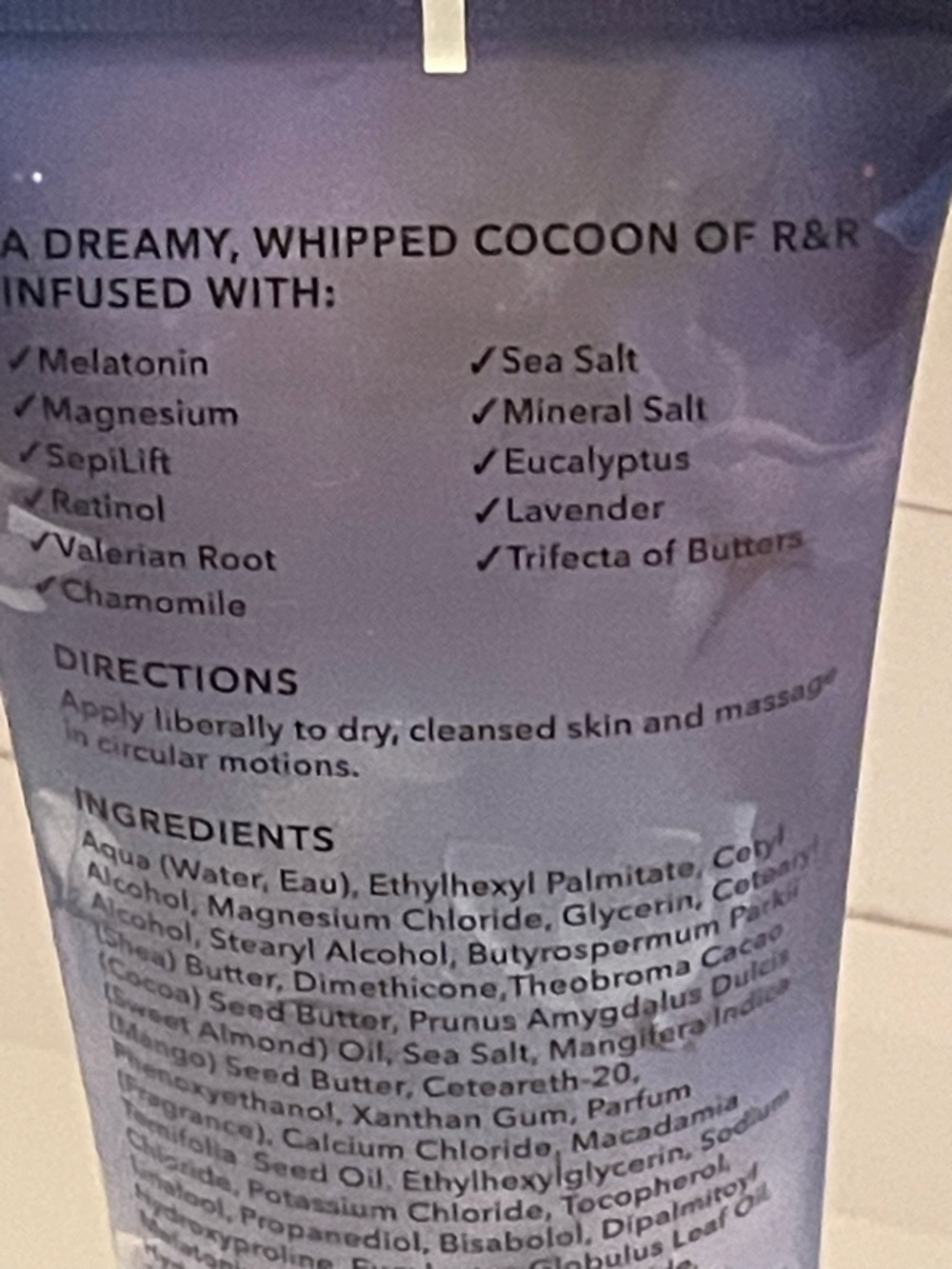 Nakery Beauty Relax + Repair Body Balm — Blue Floral - Picture 9 of 9